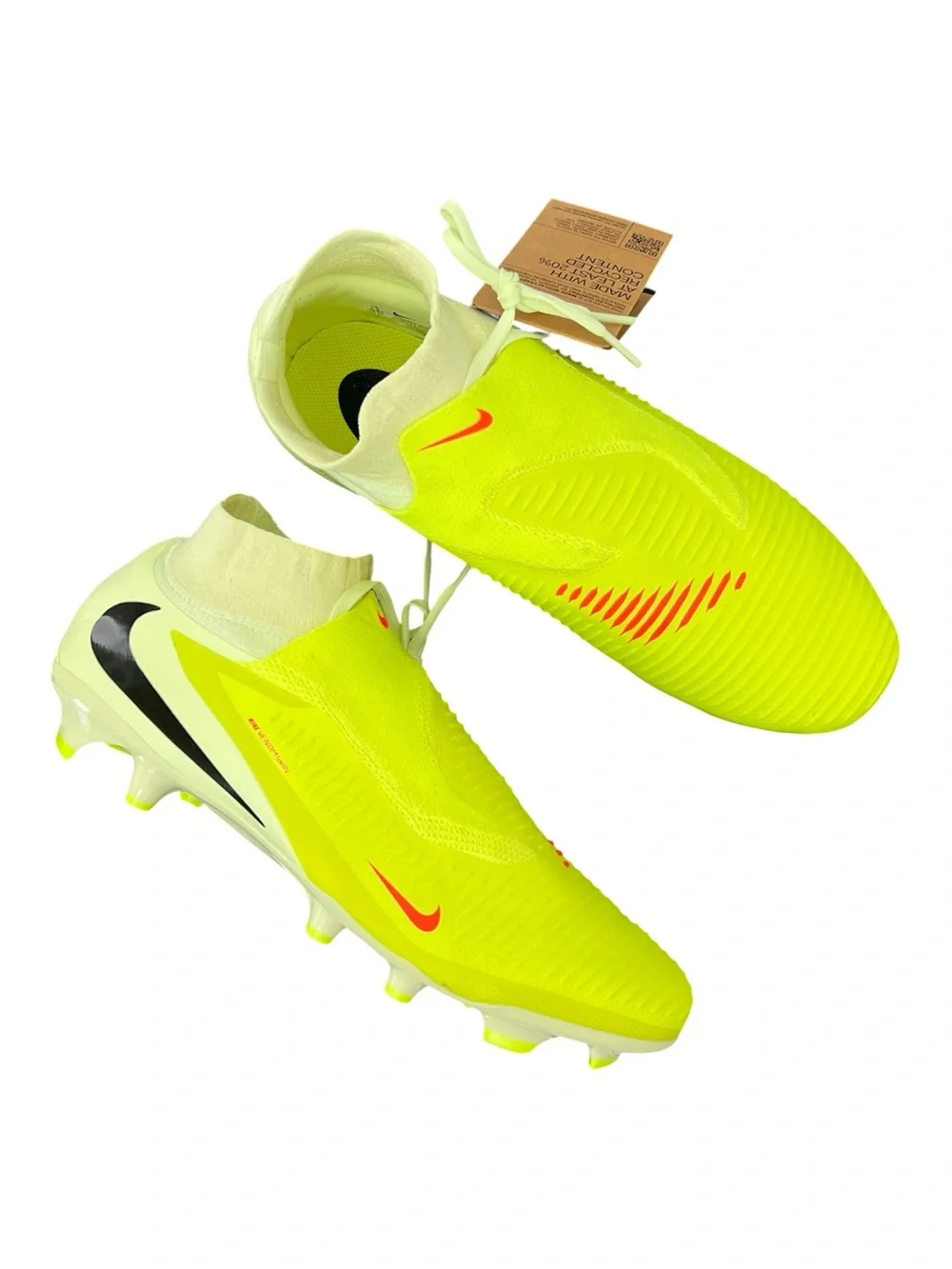 ✔️New✔️ NIKE Phantom 6 High Pro FG 'Hyper Crimson Limelight'